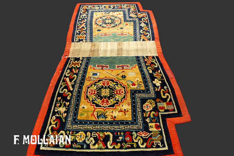 Antique Tibetan Rug n°:49041762